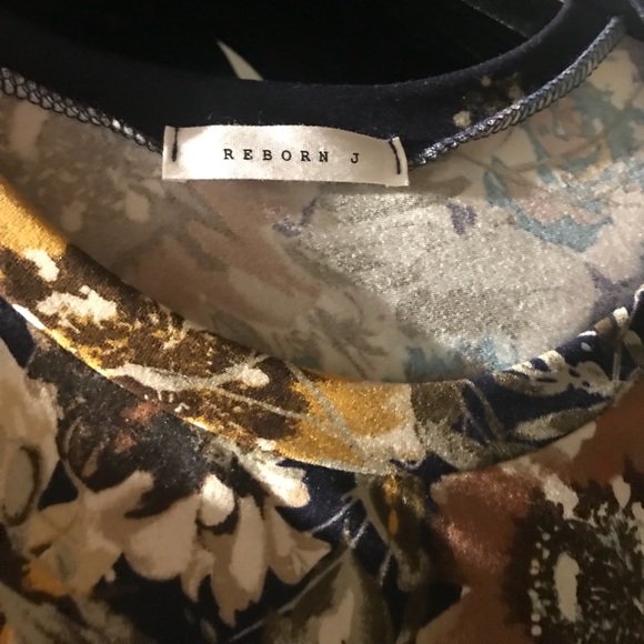 Reborn J navy floral maxi - Picture 4 of 4